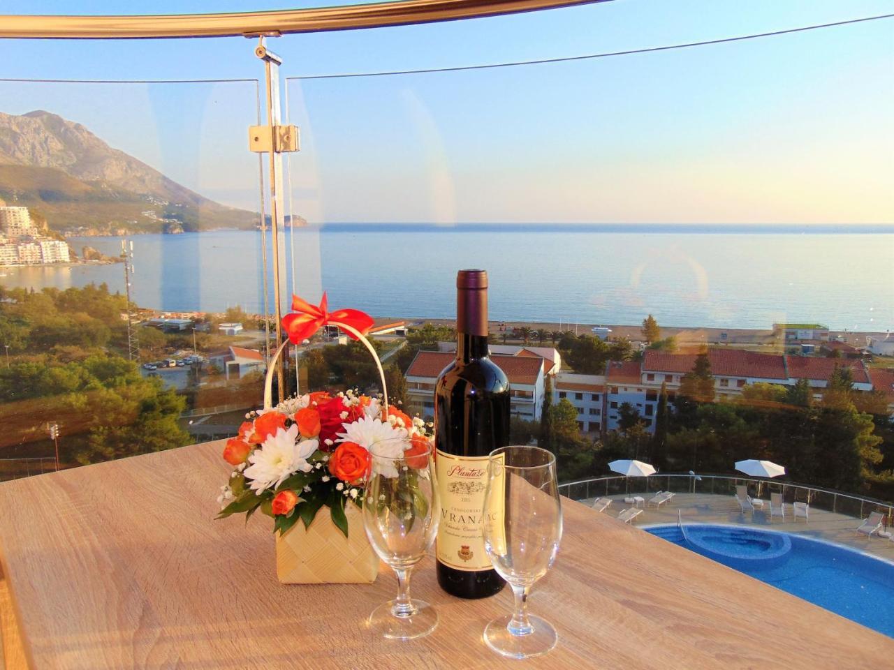 Aparthotel Belvedere Residence Becici Budva Exteriör bild